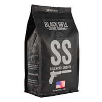 Black Rifle Coffee Company Coffee - Silencer Smooth Coffee Blend - Ground - 12 oz bag (Light Roast) - PLEASE BE AWARE THE COFFEE IS EXPIRED READ BELOW