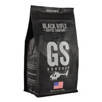Black Rifle Coffee Company Coffee - Gunship Coffee Blend - Ground - 12 oz bag (Light Roast) - PLEASE BE AWARE THE COFFEE IS EXPIRED READ BELOW