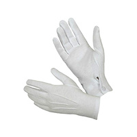 Hatch White Cotton Parade Glove