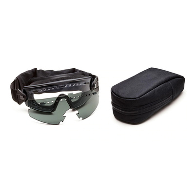 Smith Optics Lopro Regulator - Clear, Gray Lens - Black Frame