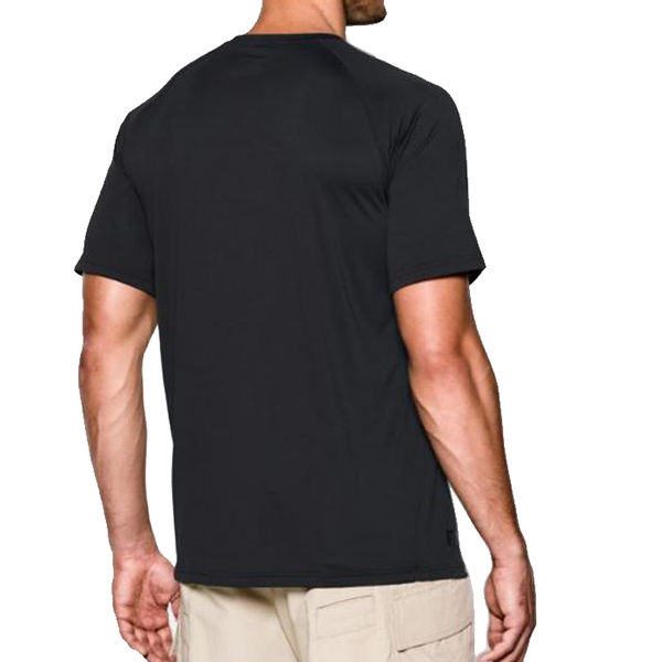 Under Armour Men's Tactical Tech Short Sleeve Shirt - Black - 2X Large