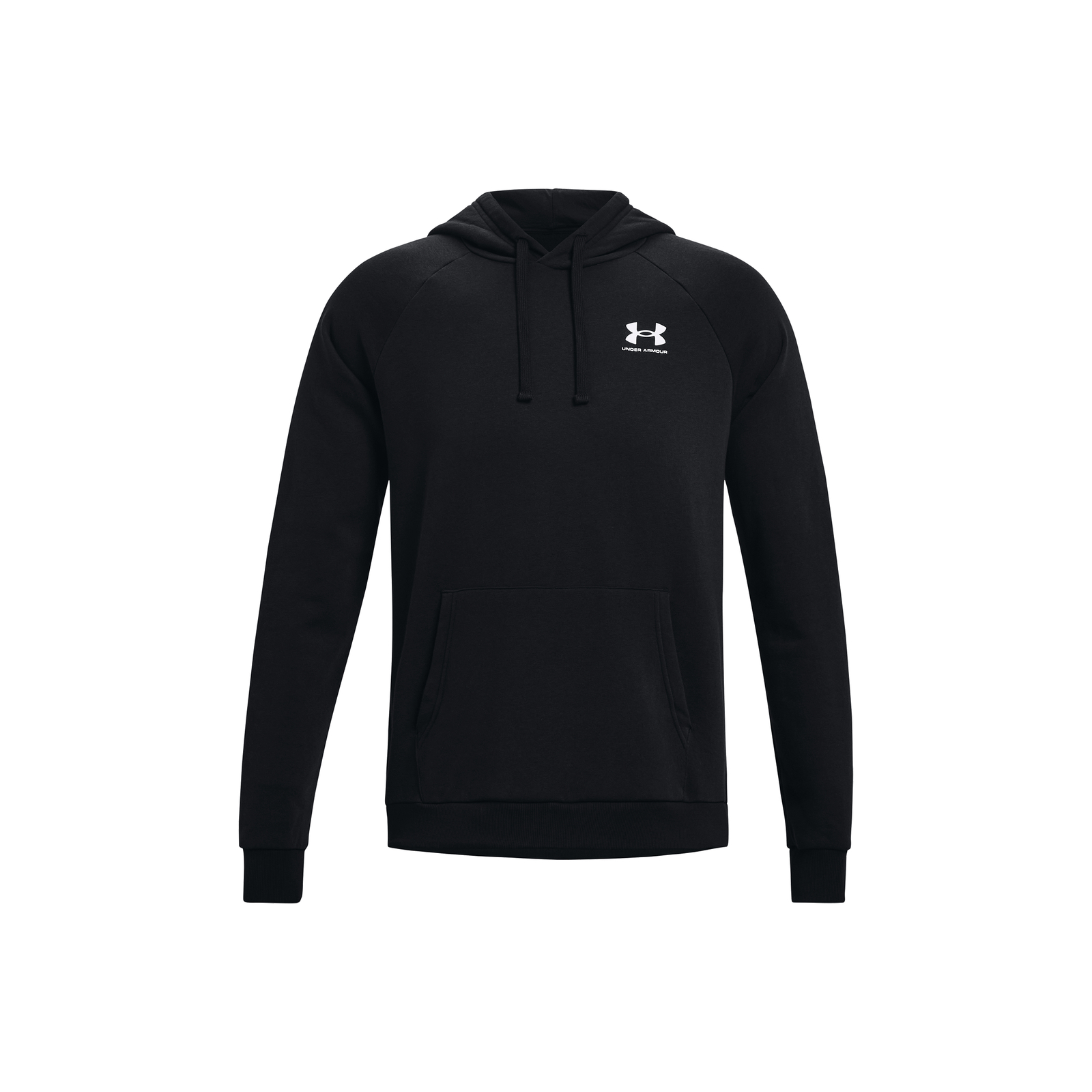 Under Armour Rival Cotton Hoodie – Black/White