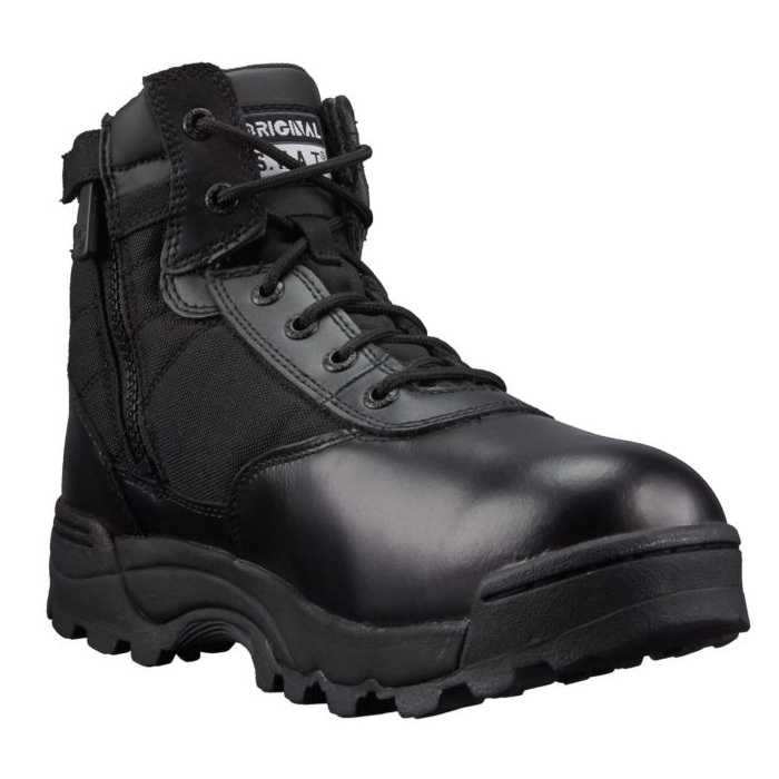 Original SWAT Classic 6 Inches Waterproof Side-Zip Safety Boot - Black ...