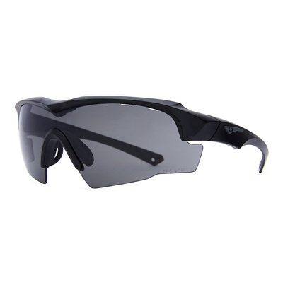 Blueye Tactical Jager Sunglasses – Matte Black Frame – Kit incl Impacto Smoke, Clear & HD Lenses