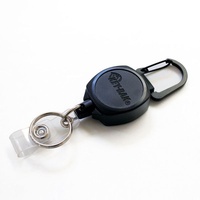 Key-Bak Sidekick 24 Inches Kevlar Cord Retractable Keychain & Badge Holder