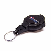 Key-Bak Lock48 Locking Key Reel with Belt Clip