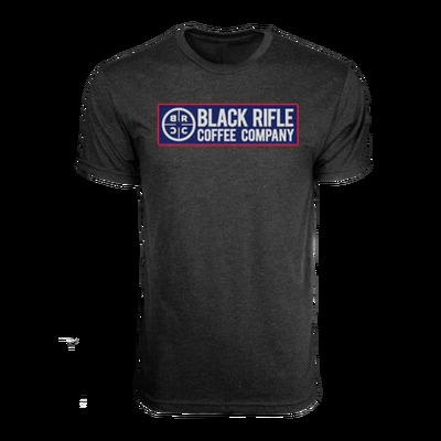 Black Rifle Coffee Company RWB Classic Logo Shirt - Black