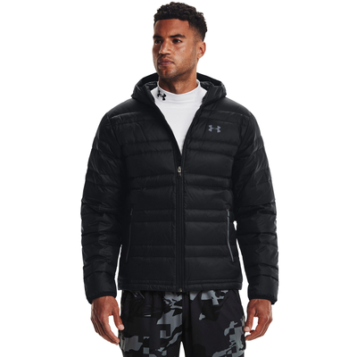 Under Armour Armour Down Hooded Jacket – Black