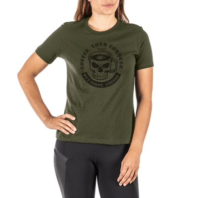 5.11 Tactical Women's Coffee Then Conquer Tee