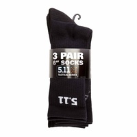 5.11 Tactical 3 Pack 6 Socks Black