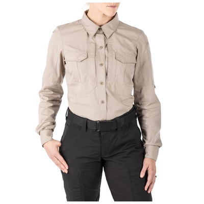 5.11 Tactical Women's Stryke Long Sleeve Shirt - Khaki 