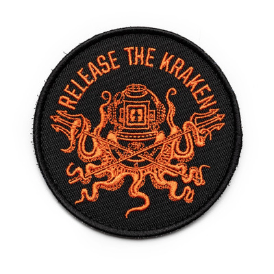 5.11 Tactical Release the Kraken Patch - Red