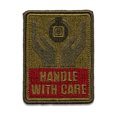 5.11 Tactical Handle with Care Patch - Green