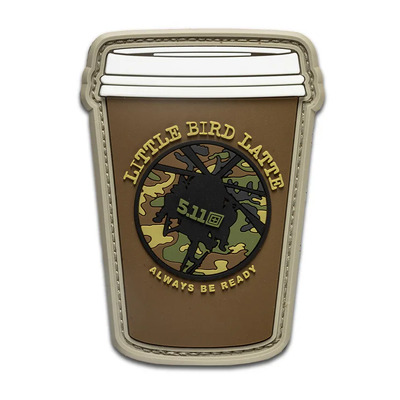 5.11 Tactical Little Bird Latte Patch - Military Brown
