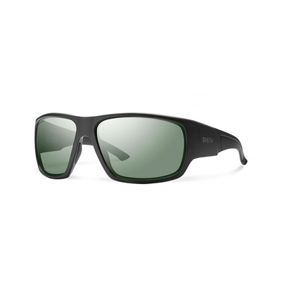 Smith Optics Dragstrip Tactical Sunglasses - Black Polarized Gray Green Lens