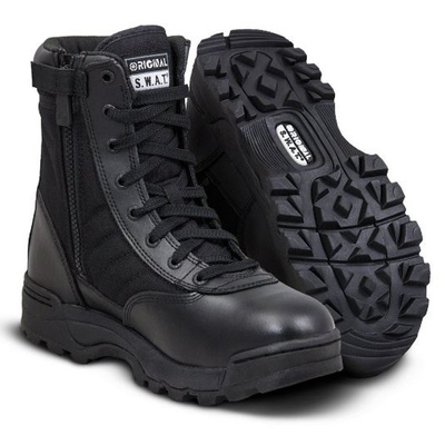 Original SWAT Classic 9 Inches Side-Zip Men's Boot - Black