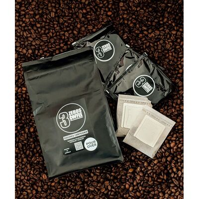 3Zeros Coffee Seasoned Campaigner - 10 Pack - Pour Overs (DC)