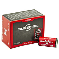 Surefire SF12-BB Box of 12 SureFire 123A Lithium Batteries