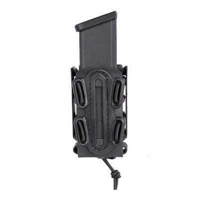 G-Code Soft Shell Scorpion Pistol Mag Carrier - Tall - Black Frame with Black Shell – Belt Loop