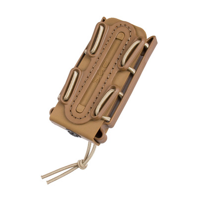 G-Code Soft Shell Scorpion Pistol Mag Carrier - Tall - Tan Frame with Tan Shell – P2 Operator Belt Mount
