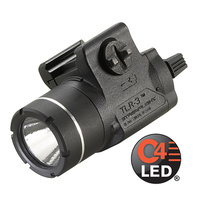 Streamlight A TLR-3 Weapons Mounted Light with Rail Locating Keys for a Variety of Weapons