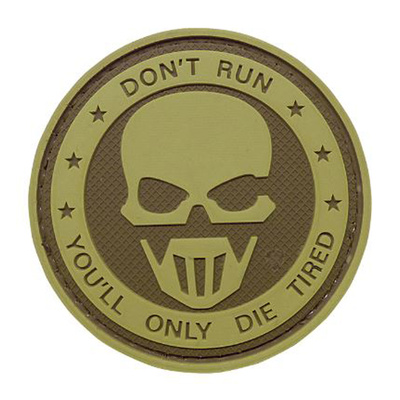 5ive Star Gear Morale Patch - Don't Run - Ghost
